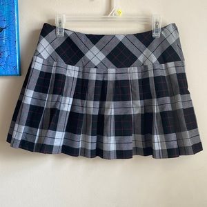 School Skirt, Plaid mini skirt